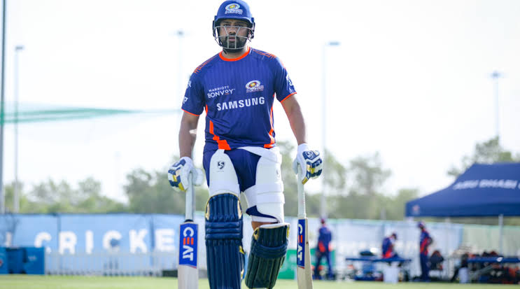 Rohit sharma injured mi vs csk ipl 2020