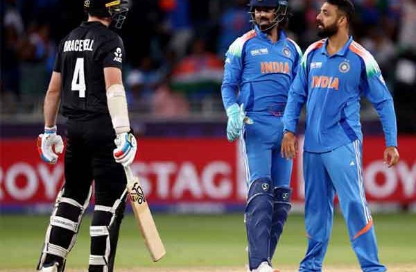 India Beats New Zealand