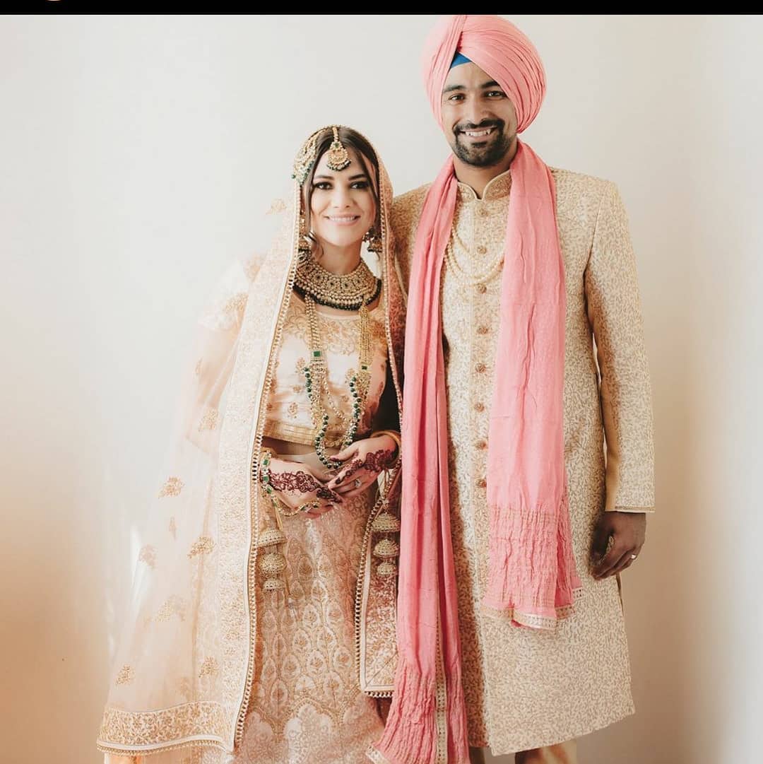 ish sodhi wife