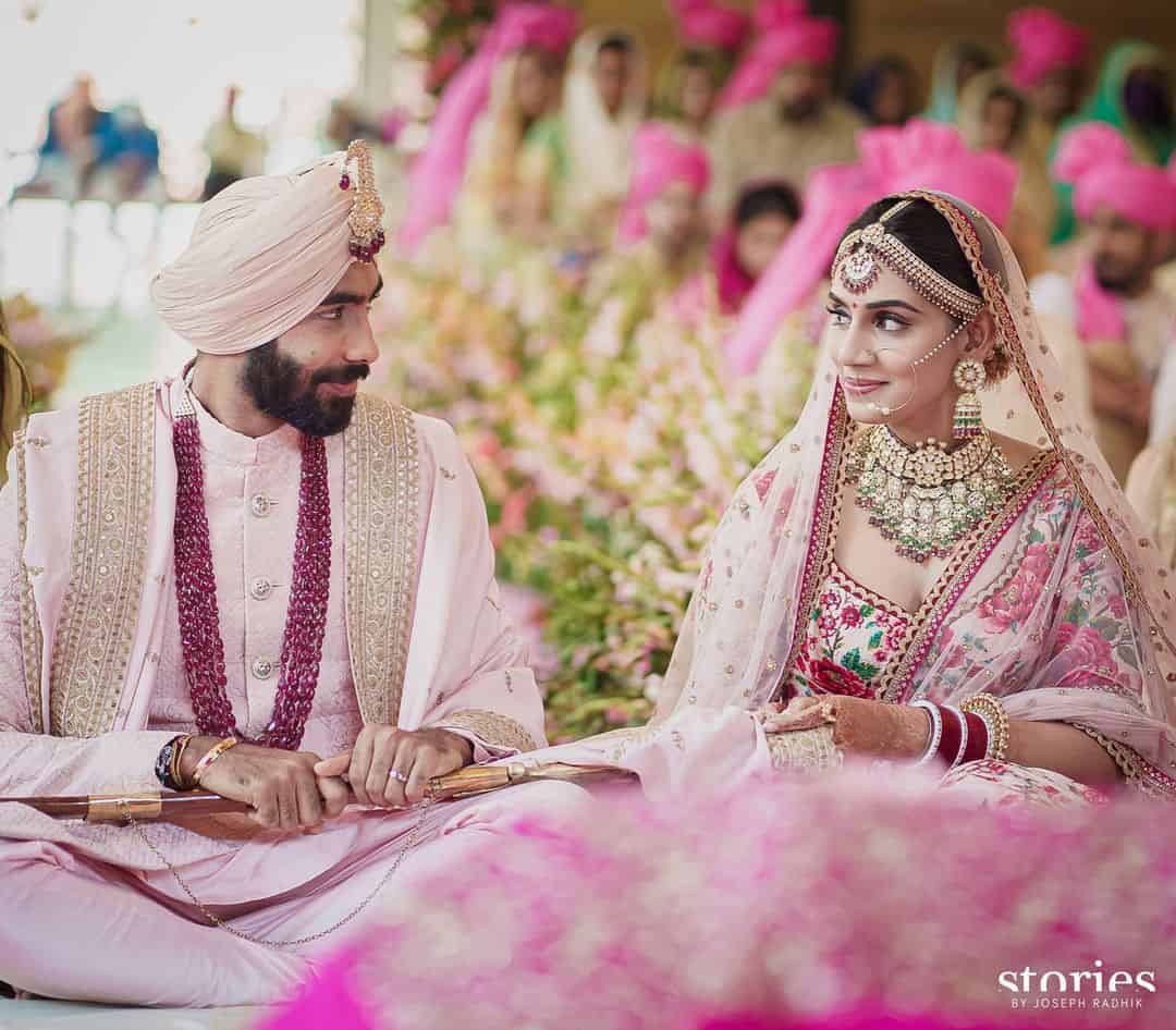 sanjana ganesan jasprit bumrah