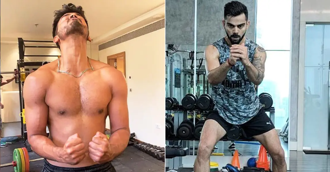 Look who is trying to “copy” Captain Kohli’s fitness regime
