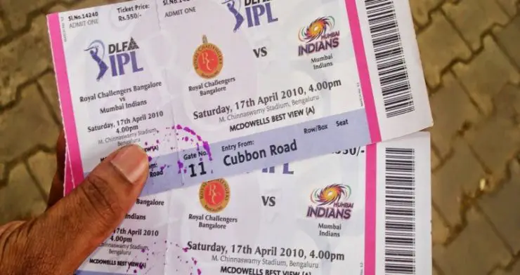 Chinnaswamy Stadium Ticket Booking