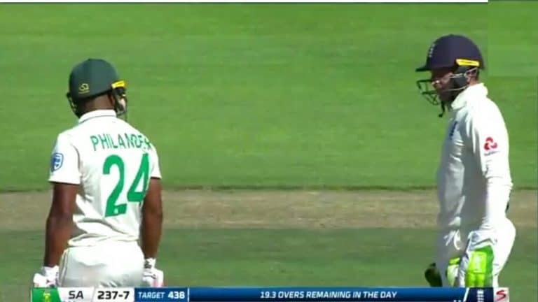 Jos Butler sledges Philander