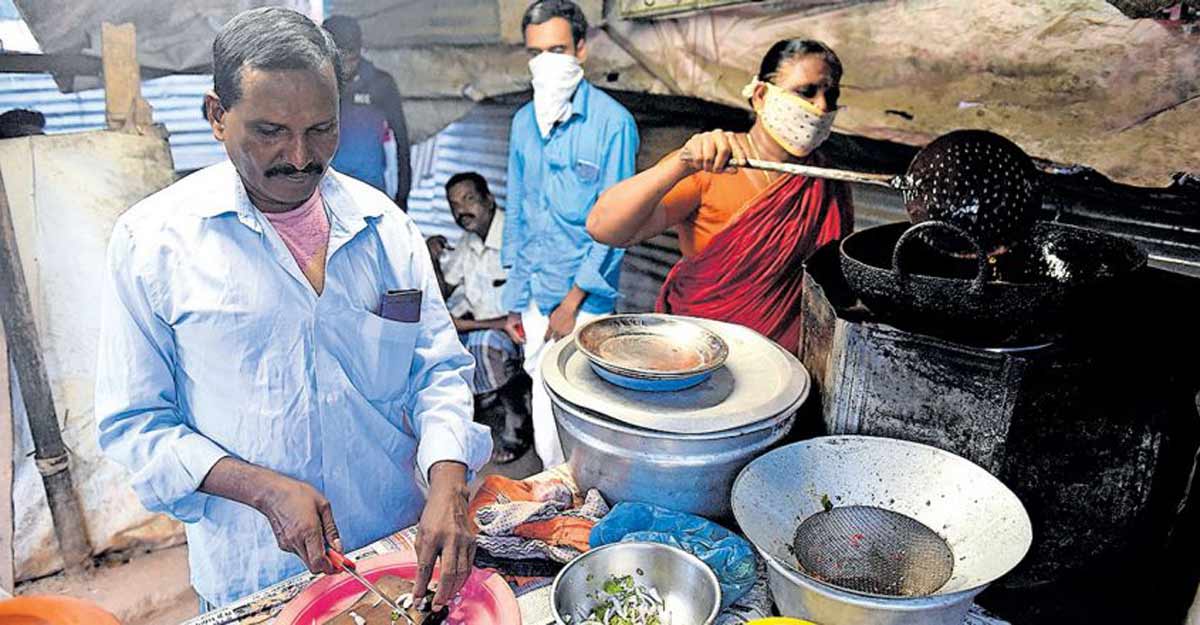 Roadside eatery run by 'Yorker King' Natarajan parents