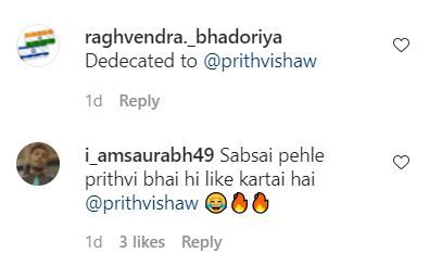 Prithvi Shaw girlfriend