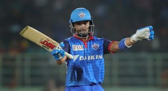 Prithvi Shaw highest score in IPL: What is the highest score of DC opener? Check here