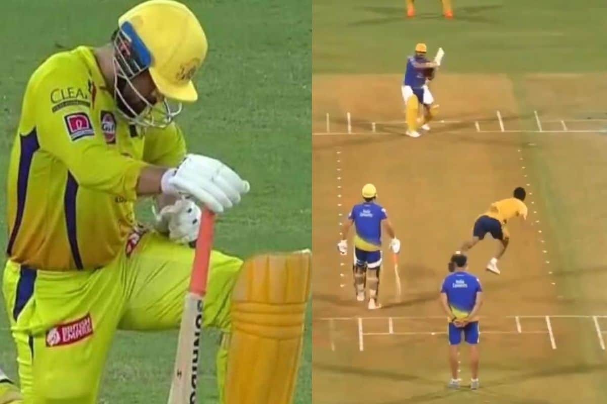 Watch: Afghanistan Bowler Fazalhaq Farooqi Upsets MS Dhoni And Suresh Raina In CSK IPL 2021 Practice Game
