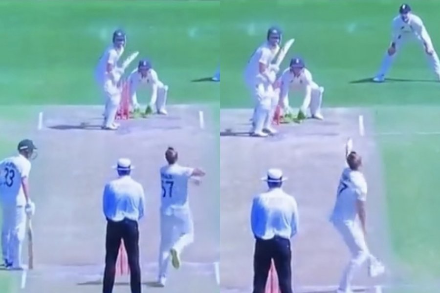 AUS vs ENG Live: England Pacer Ollie Robinson Off-Spin Bowling in Ashes Day Night Test – WATCH