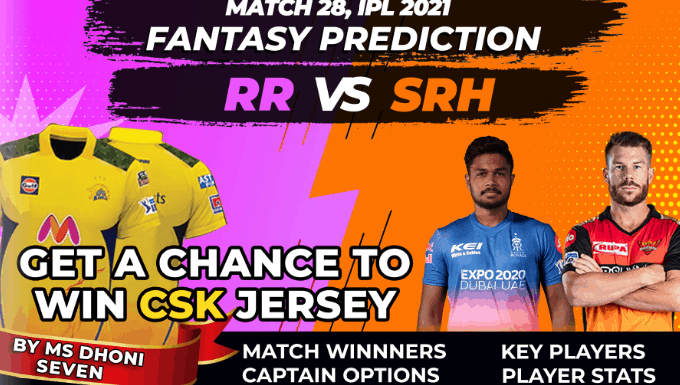 VIDEO: RR vs SRH Dream11 SRH vs RR IPL 2021 Prediction Tips Captain Options Stats