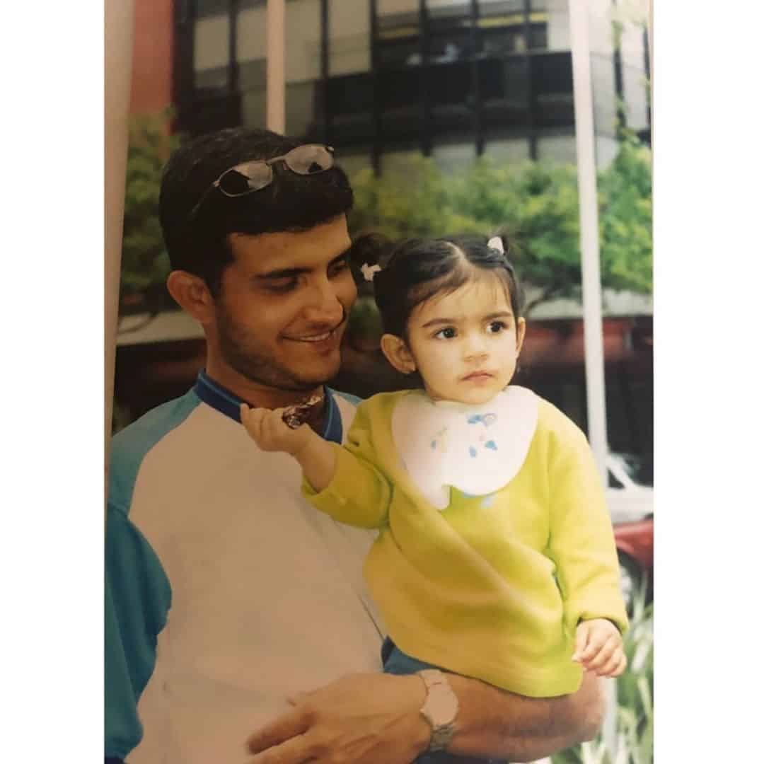 sana ganguly daughter of sourav ganguly