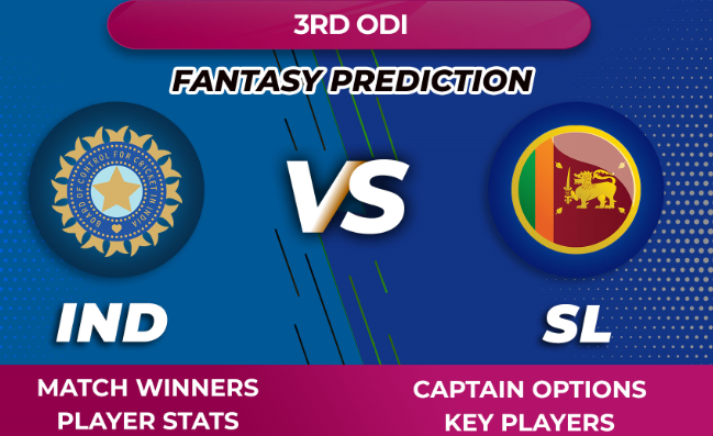 VIDEO: SL vs IND Dream11 India vs Sri Lanka  3rd ODI Prediction Tips Captain Options Stats