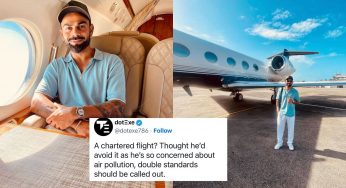 Why is Virat Kohli trolled for flying in Private Jet?