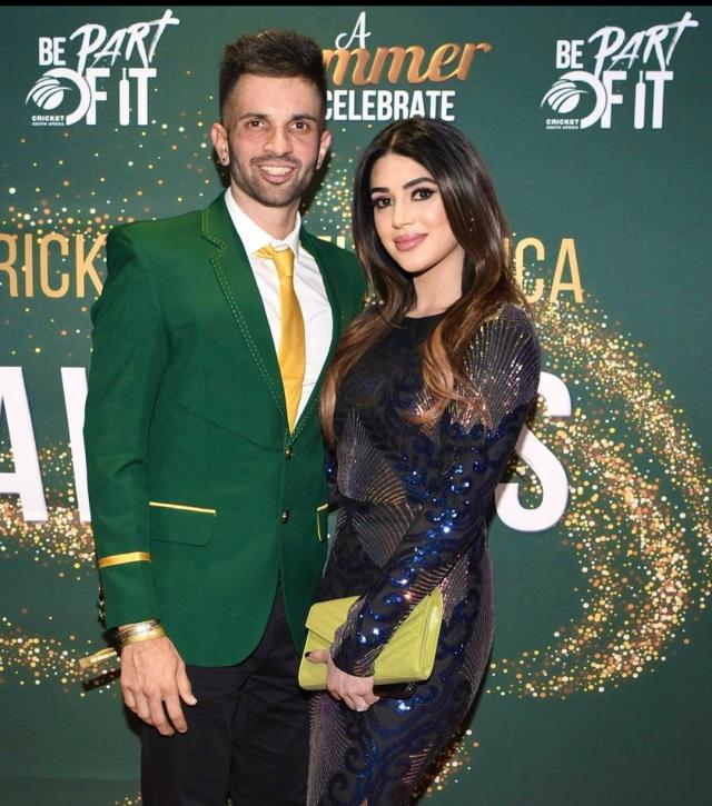 who is Keshav Maharaj Wife