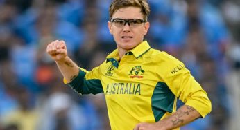Why is Adam Zampa not playing IND vs AUS 3rd T20I today?